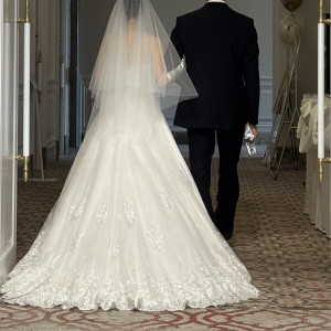 人前挙式後の退場シーン|791431さんのラ・テラスホール神戸（LASUITE LE PAN Bldg.）の写真(2638013)