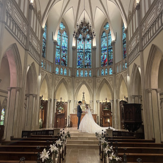 ステンドグラスが綺麗でした