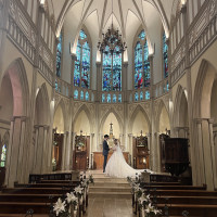 ステンドグラスが綺麗でした