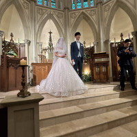 前撮りも当日のリハも実際の式でも沢山写真を撮って貰えました