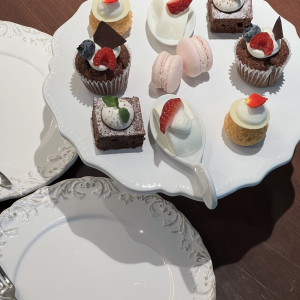 デザートは選び放題のプランがあり試食させて頂きました。|791491さんのラ・バンク・ド・ロア(横浜市指定有形文化財）の写真(2640124)