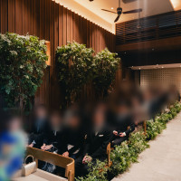 グリーンがたくさんあしらわれておりナチュラルな雰囲気