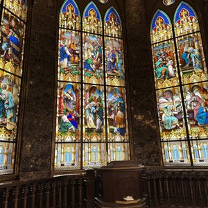 チャペルのステンドグラスです|791535さんの長野玉姫殿の写真(2662216)