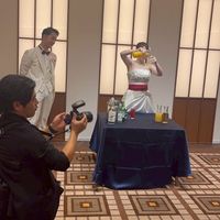 オリジナルカクテル作成演出