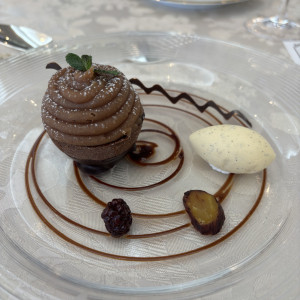 ケーキ、モンブラン|791607さんの明治神宮・明治記念館の写真(2638420)