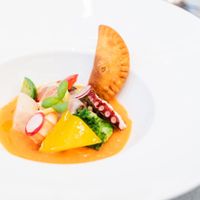 前菜のマリネ
新婦は食べれずだったけど、好評だった！