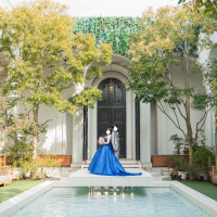 前撮りなしにしたけど、式の合間にたくさん撮ってもらえた！