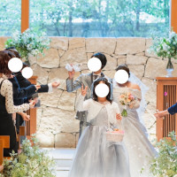 フラワーシャワー
フラワーガールは妹に頼んだ！