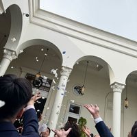 ガーデンセレモニーの様子です