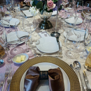 ゲストテーブルの写真です|791678さんのホテル ラ・スイート神戸ハーバーランドの写真(2642809)