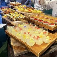 ガーデンブッフェ、可愛くて美味しかったです