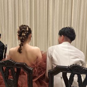 披露宴会場にて