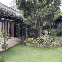 挙式会場と披露宴会場の渡り廊下