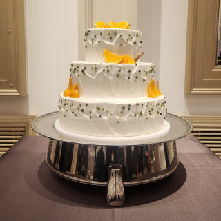 ウエディングケーキです