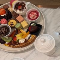 デザートビュッフェ！可愛かったです！