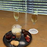 挙式前、新郎新婦への軽食