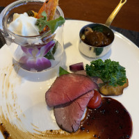 フェア限定のローストビーフと披露宴で出す料理