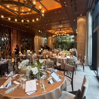 二つのうちの一つの披露宴会場