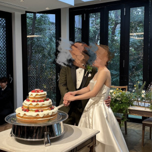 ケーキ|791867さんの麻布迎賓館/テイクアンドギヴ・ニーズウェディングの写真(2639391)
