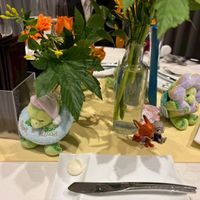披露宴会場テーブル