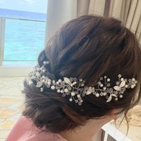ヘアセット。イメージ通りでした