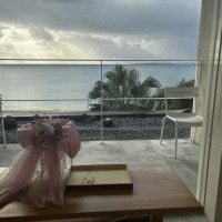 ブーケは持ち込みです