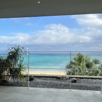 ヘアメイクルームからの景色