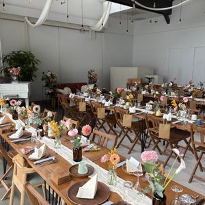 窓が開くと開放感たっぷりで本当に素敵な披露宴会場です|791979さんのAT TERRACE ninomiyaの写真(2684727)