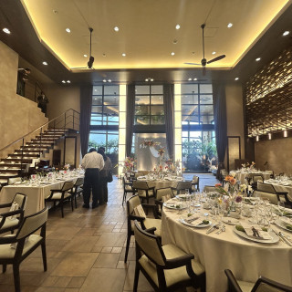 バリ島をイメージした披露宴会場