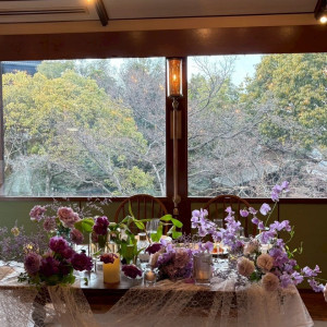 メインテーブル|792134さんのTHE SODOH HIGASHIYAMA KYOTO（ザ ソウドウ 東山 京都）の写真(2640097)