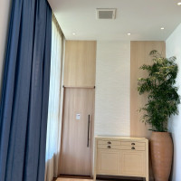 披露宴会場前喫煙所