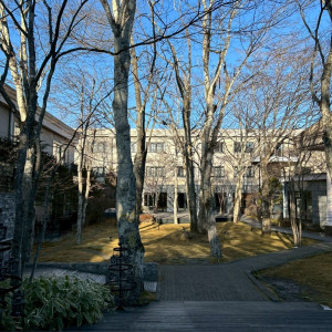 ガーデン|792208さんの旧軽井沢KIKYOキュリオ・コレクションbyヒルトン(元:旧軽井沢ホテル)の写真(2641402)