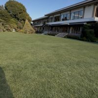 明治記念館の庭園です