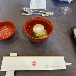 試食会で出た和食料理です|792234さんの明治神宮・明治記念館の写真(2641252)