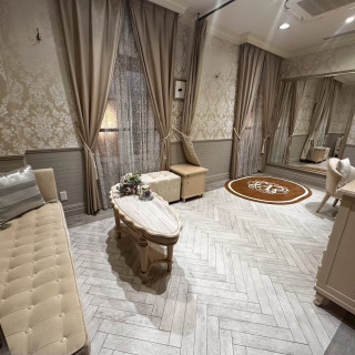 可愛らしい雰囲気のブライズルーム