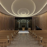 高い天井のチャペル