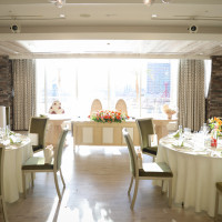 披露宴会場からの眺めも最高