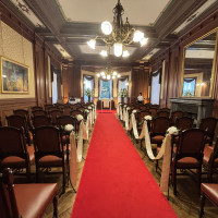 チャペル入り口からの写真