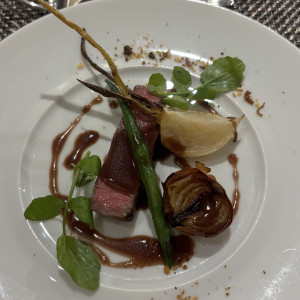 上から二つ目のコース。
肉料理。|792362さんのCentral Terrace TOKYO（セントラル テラス トーキョー）の写真(2640784)