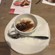 コースのデザート