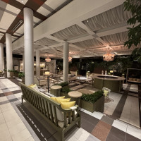 デザートブュッフェができるガーデン