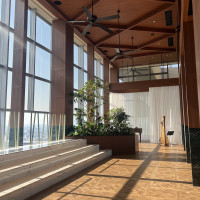 ガラス張りで写真映えそう