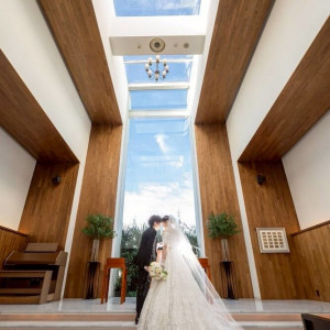 チャペルでファーストミート後の写真|792577さんのヒルズスィーツ宇都宮ブリーズテラスの写真(2641765)