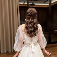 披露宴ヘアセット