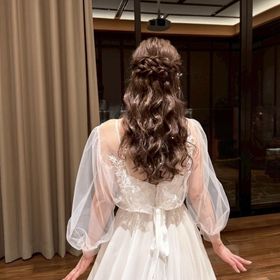 披露宴ヘアセット