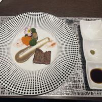 メインの牛肉