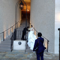 ウェディングベル前で挙式前撮影。とにかく写真映えするスポット