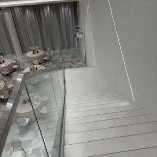 憧れの階段入場!