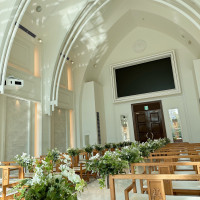 チャペルムービーは感動します。