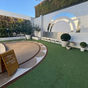 ここでブーケを投げます|792878さんのアルカンシエル横浜 luxemariage（アルカンシエルグループ）の写真(2643100)